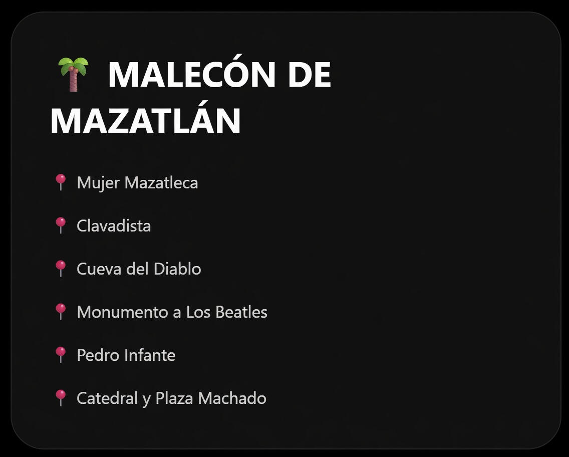 Auriga turística en el malecón de Mazatlán